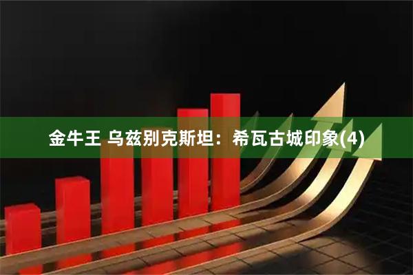 金牛王 乌兹别克斯坦：希瓦古城印象(4)